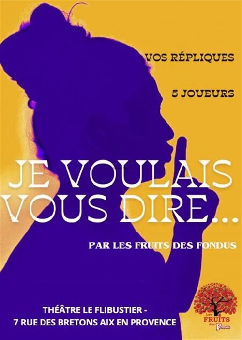 Je Voulais Vous Dire...