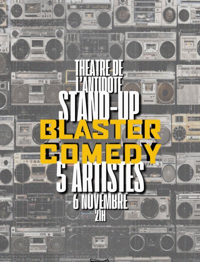 Les Plateaux Du Blaster Comedy